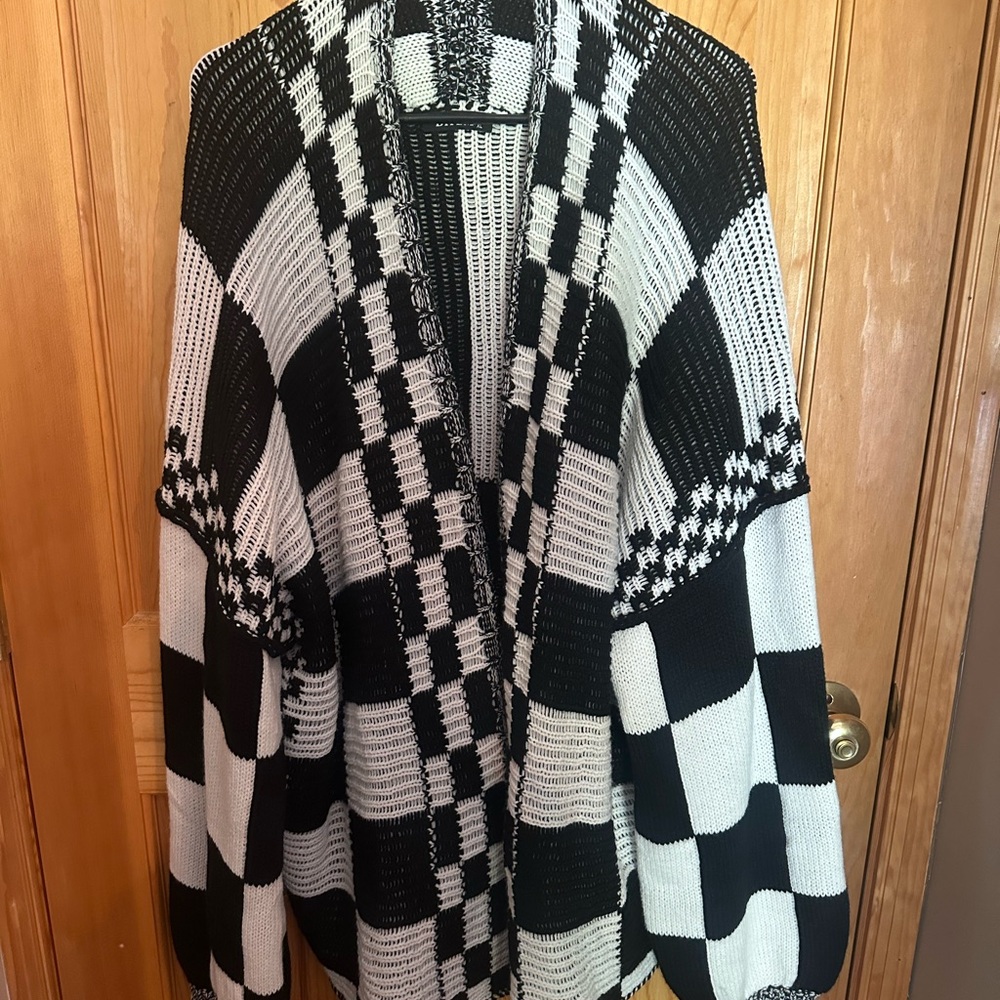 Womens Oversized Cardigan